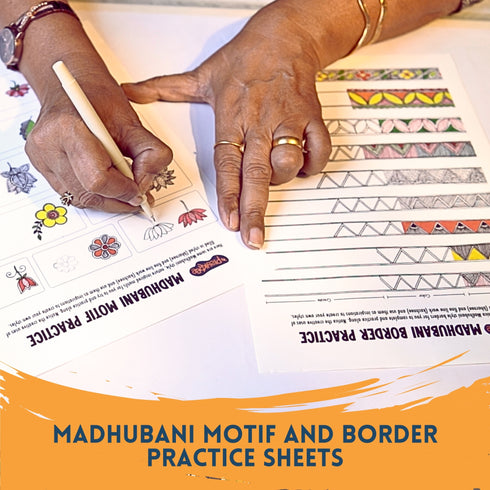 Madhubani Magic DIY Art Kit: Unwind With An Iconic Indian Art Tradition